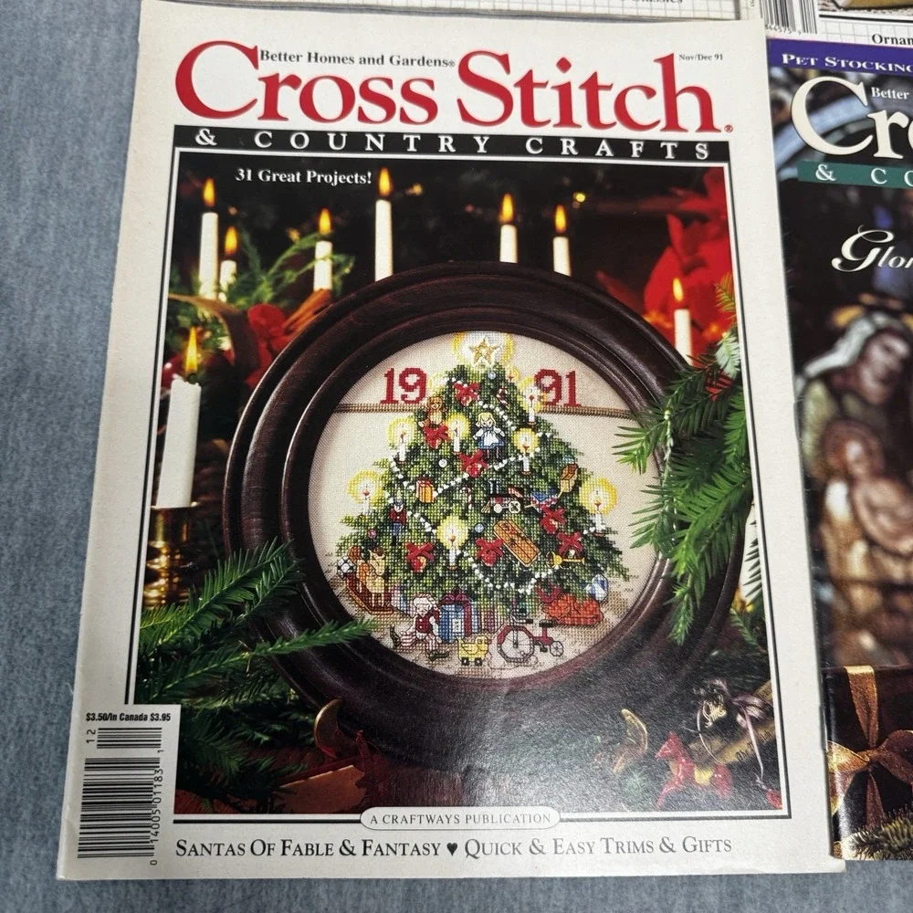 Cross Stitch and Country Crafts vintage cross